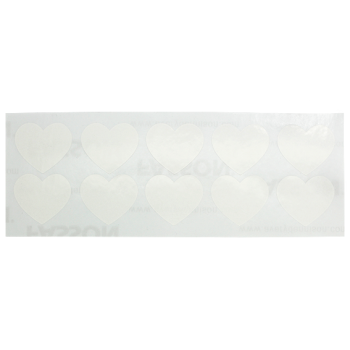 Nálepky so srdiečkami na balenie. Online predaj