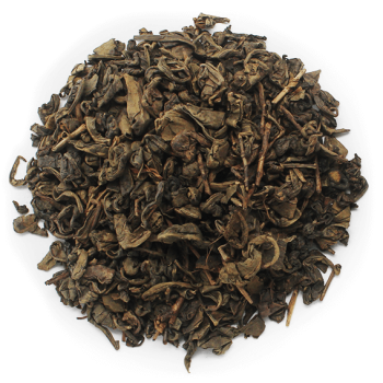 Trockener grüner Tee