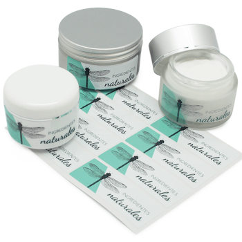 Nálepky "prírodné ingrediencie" pre tvoju doma vyrobenú kozmetiku. Online predaj.