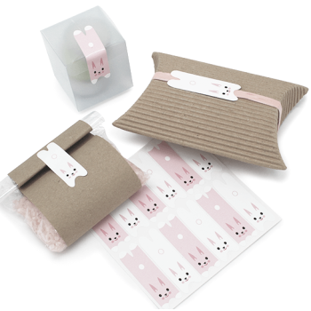 Nálepky na detské balenie. Online predaj