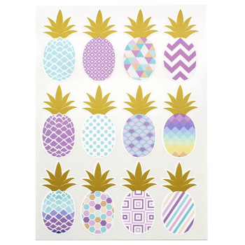 Kúpte si ananásové nálepky na scrapbooking. Online predaj