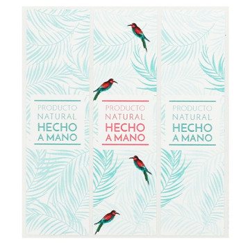 Lacné dekoratívne nálepky rastlinnými motívmi