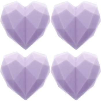 Mydlová forma 4 diamantové srdcia. Online predaj Mydlová forma 4 diamantové srdcia. Online predaj