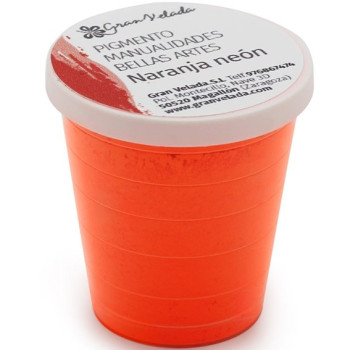 Farebný pigment na ručné práce neónová oranžová Farebný pigment na ručné práce neónová oranžová