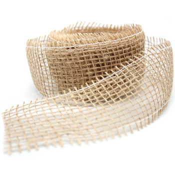 Prírodná jutová páska pre remeslá. Online predaj