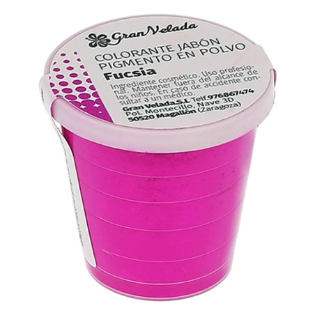 Fuchsia práškový pigment na mydlo