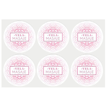 Nálepky masážne sviečky