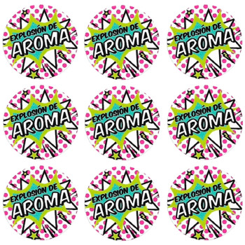 Nálepky na aromatické sviečky