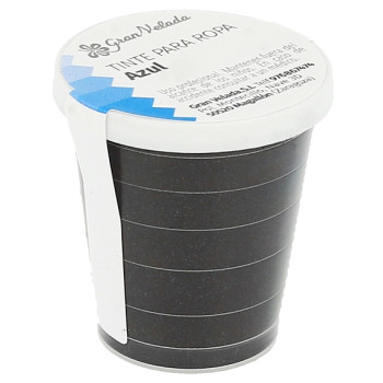 Modré farbivo na oblečenie