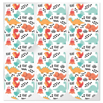 Dinosaurier-Aufkleber für Hängebehälter