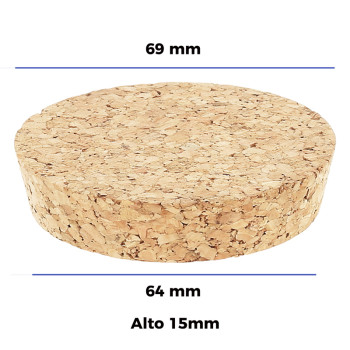 Korkové dosky 69 x 64 x 15 mm Korkové dosky 69 x 64 x 15 mm