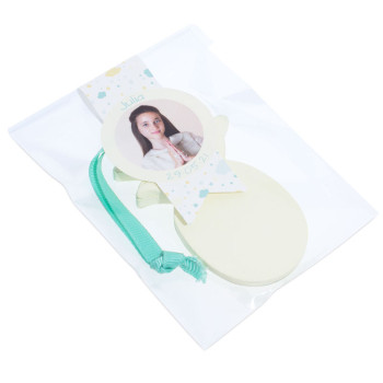 Nálepky na sväté prijímania s fotografiou.