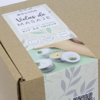 Výroba masážnych sviečok. Recept + ingrediencie