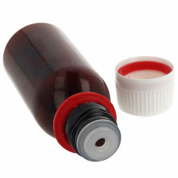 30 ml jantárová PET fľaša s uzatvárateľným kvapkadlom. 30 ml jantárová PET fľaša s uzatvárateľným kvapkadlom.