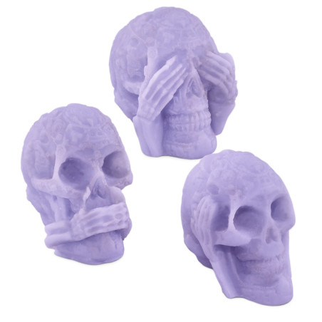 Forma na kreatívne výrobky 3 lebky