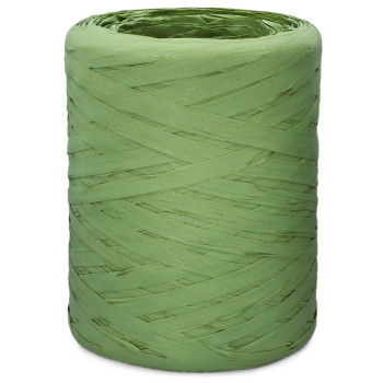 Vojenská zelená rafiová páska