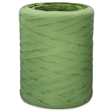 Vojenská zelená rafiová páska