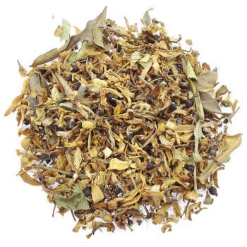 Getrocknete Orangenblüte