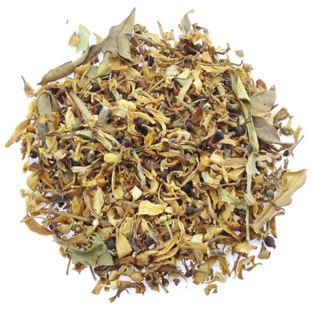 Getrocknete Orangenblüte