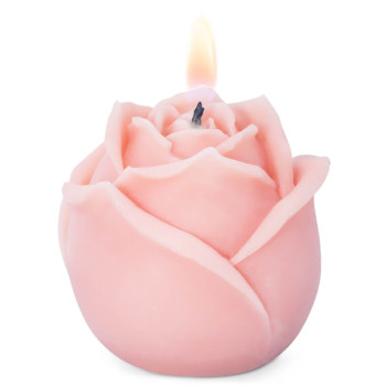 Molde rosa fechada grande