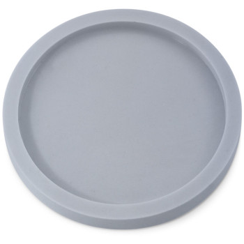 Molde plato pequeño con borde base para velas Molde plato pequeño con borde base para velas