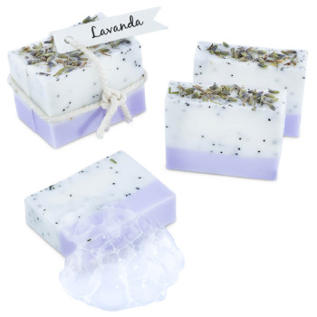 Súprava na výrobu levanduľového mydla: materiály a pokyny krok za krokom