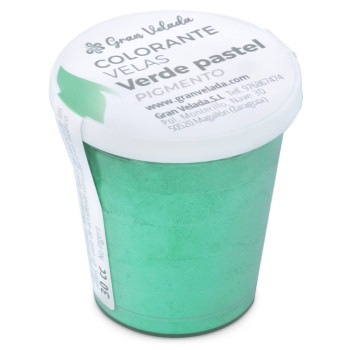 Colorante para velas verde pastel pigmento Colorante para velas verde pastel pigmento