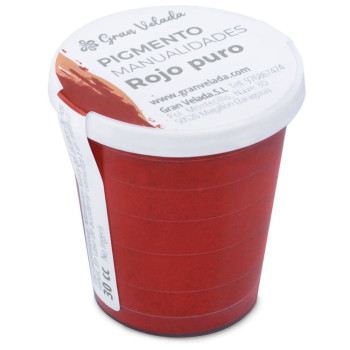 Pigmento rojo puro para manualidades Pigmento rojo puro para manualidades