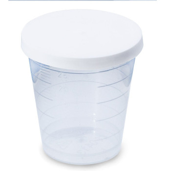 Plastová odmerka 30 cm³ s vekom Plastová odmerka 30 cm³ s vekom
