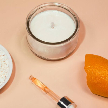 Výroba masážnych sviečok. Recept + ingrediencie