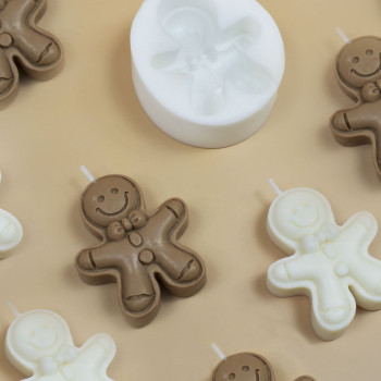 Sada vianočných sviečok Perníkové postavičky | Sada sviečok na vlastnoručné výrobu