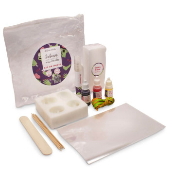 Halloween Craft Kit - Vytvorte si zábavné mydlové kebaby!