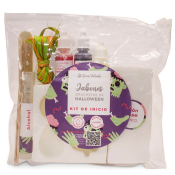 Kit manualidades Halloween - ¡Crea brochetas de jabón divertidas!