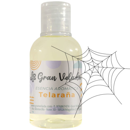 Essência aromática teia de aranha