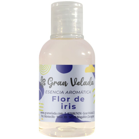 Aromatická esencia kvetu dúhovky