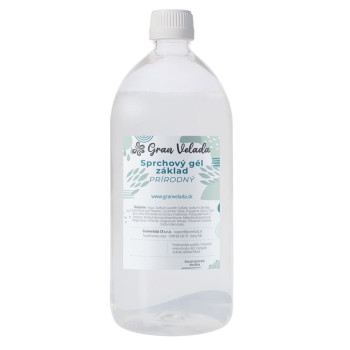Sulfate-free natural base shower gel Sulfate-free natural base shower gel