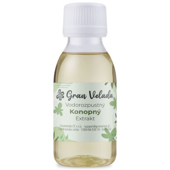 Vo vode rozpustný konopný extrakt: hydratačná a upokojujúca zložka