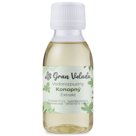 Vo vode rozpustný konopný extrakt: hydratačná a upokojujúca zložka