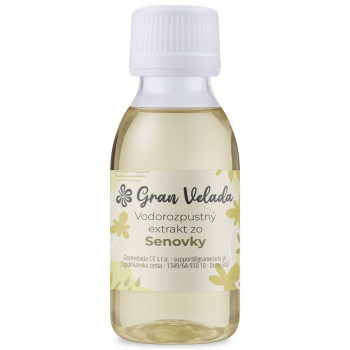 Vo vode rozpustný výťažok zo senovky gréckej: spevňujúca zložka pre pokožku a vlasy