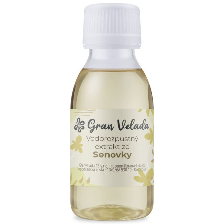 Vo vode rozpustný výťažok zo senovky gréckej: spevňujúca zložka pre pokožku a vlasy