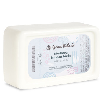 Mydlová hmota biela bez SLS 1 kg Mydlová hmota biela bez SLS 1 kg
