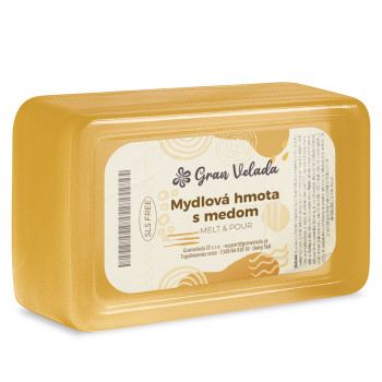 Mydlová hmota s medom 1 kg Mydlová hmota s medom 1 kg
