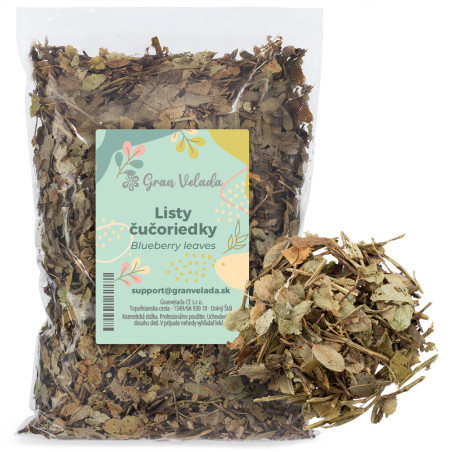 Listy čučoriedok - prírodné adstringentné a revitalizačné látky pre vašu pokožku