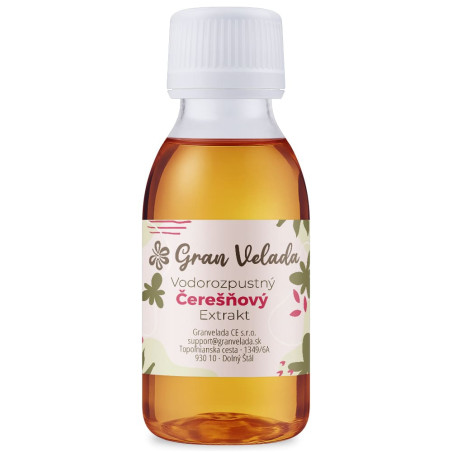 Vo vode rozpustný extrakt z čerešne - chráni a tonizuje citlivú pokožku