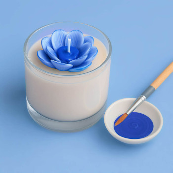 Elektrická modrá farba na sviečku. Online predaj. Elektrická modrá farba na sviečku. Online predaj.