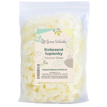 Kokosové vločky - jemný a dekoratívny peeling pre vaše mydlá