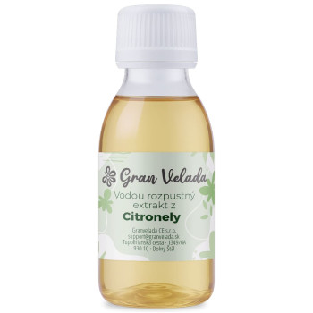 Vo vode rozpustný extrakt z citrónovej trávy