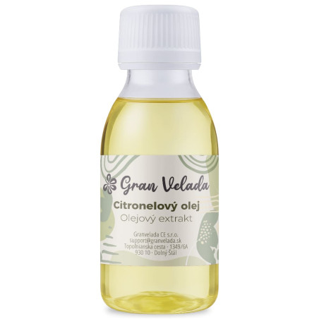 Olejový extrakt z citrónovej trávy