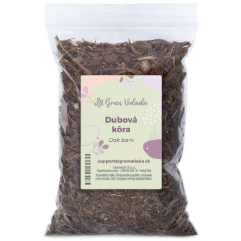 Dubová kôra - prírodné sťahujúce a čistiace látky pre vašu pokožku