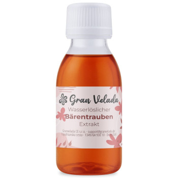 Wasserlöslicher Bärentraubenextrakt